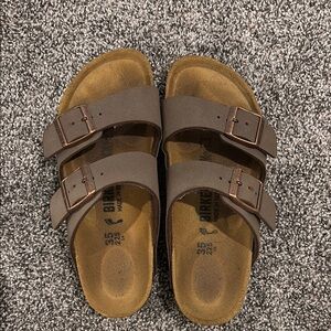 Birkenstock Brown Double Strap Sandals
